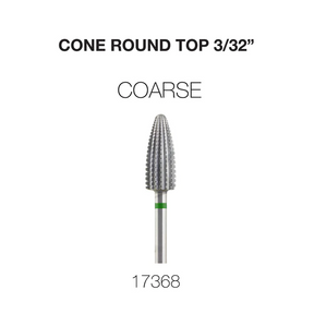 Cre8tion Carbide, Cone Round Top, Coarse, CC 3/32