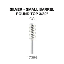 Cre8tion Carbide, Round Top Silver, Small, CC 3/32