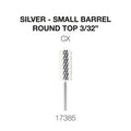 Cre8tion Silver Carbide - Small Barrel - Round Top CX 3/32