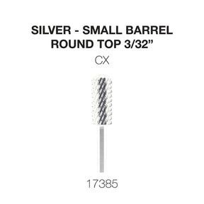 Cre8tion Silver Carbide - Small Barrel - Round Top CX 3/32
