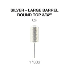 Cre8tion Carbide, Round Top Silver, Large, CF 3/32