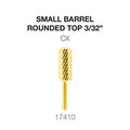 Cre8tion Carbide, Round Top Gold, Small Barrel, CX 3/32
