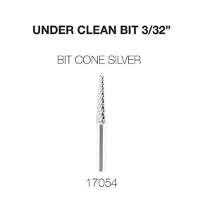 Cre8tion Under Clean 3/32 Carbide Bit Cone, Silver