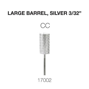 Cre8tion Carbide Silver, Large, Coarse CC 3/32