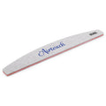 Airtouch Nail File Half Moon Zebra, Grit 80/80