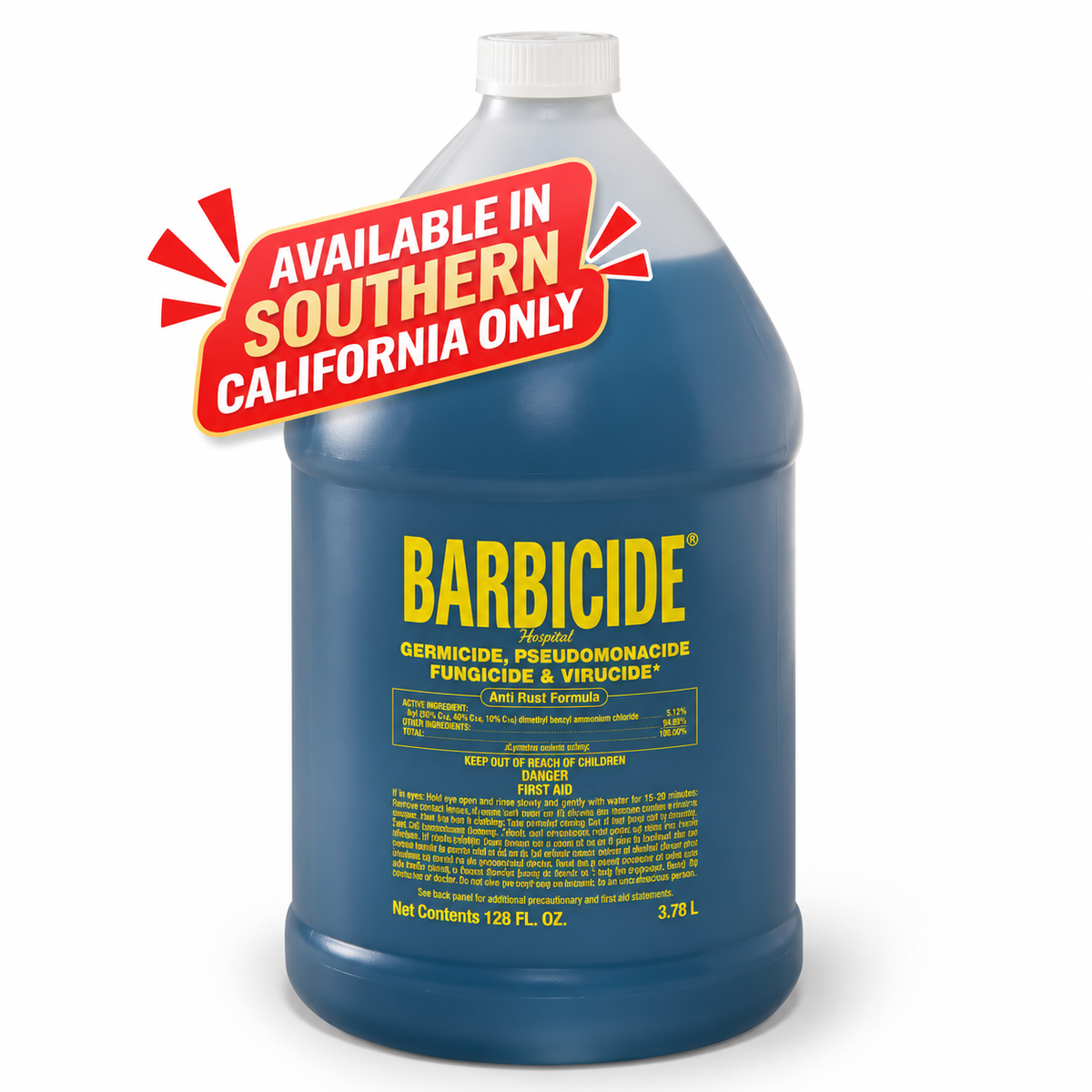 Barbicide Disinfectant, 1 GAL (128oz)