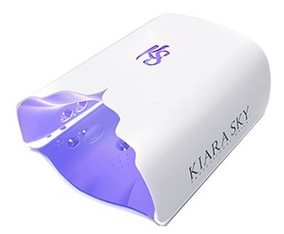 Kiara Sky Beyond Pro LED/UV CORDLESS Rechargable Lamp, WHITE