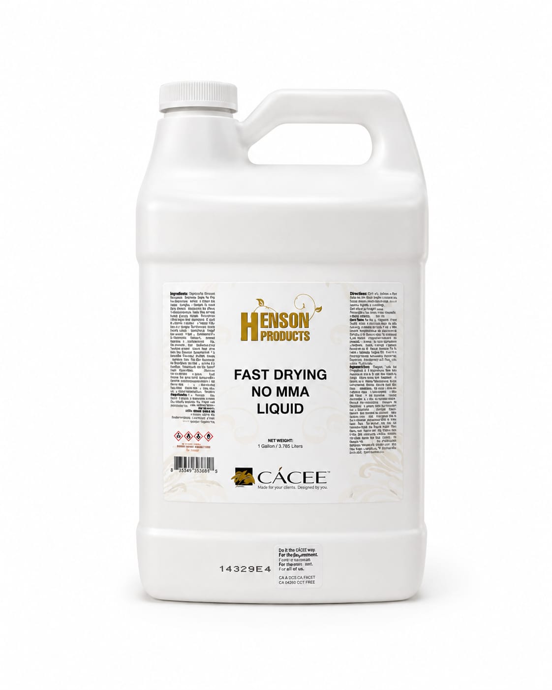 CACEE Fast Dry No MMA Liquid – 1 Gallon (3.785L)