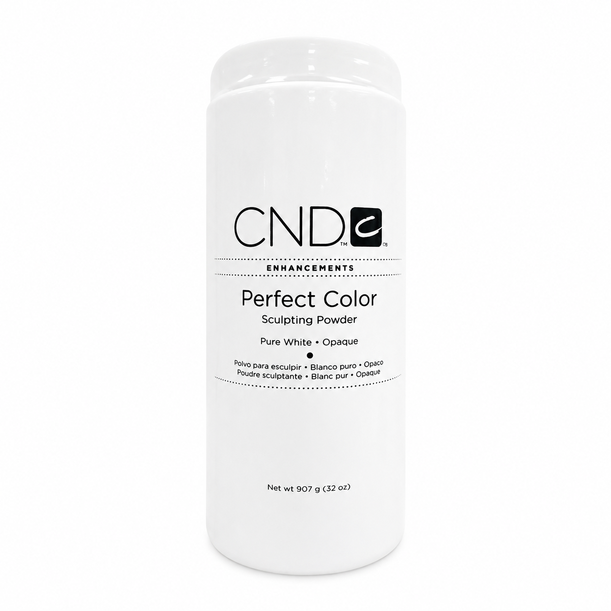 CND Perfect Color Sculpting Powder 32oz Pure White