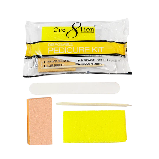 Cre8tion Disposable Mini Pedicure Kit A - Case (200 kits/case)
