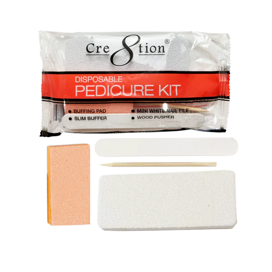 Cre8tion Disposable Mini Pedicure Kit D - Case (200 kits/case)