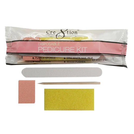Cre8tion Disposable Mini Pedicure Kit E - Case (300 kits/case)
