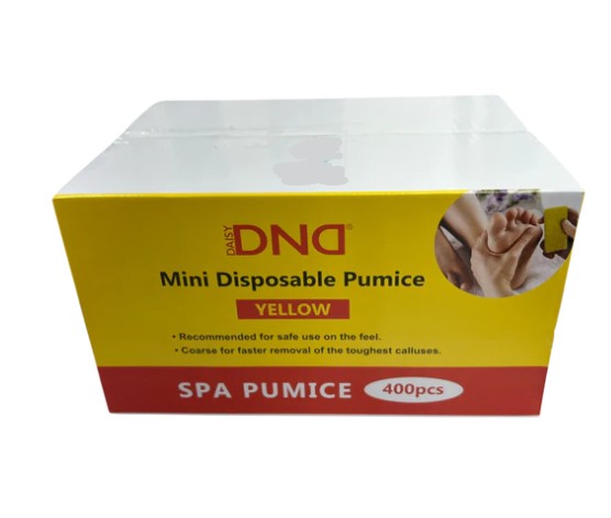 DND Mini Disposable Pumice Yello