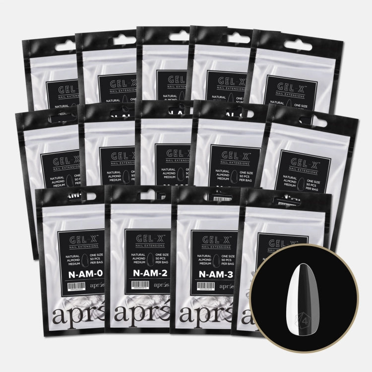 Gel-X® Natural Almond Medium Refill Bag Collection