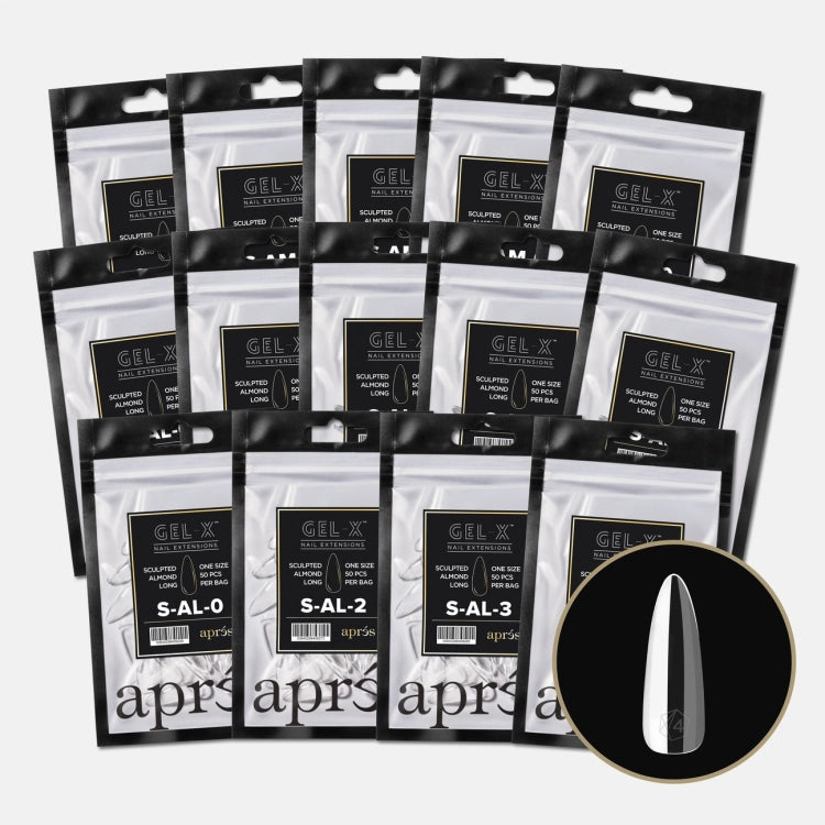 Gel-X® Sculpted Almond Long Refill Bag Collection