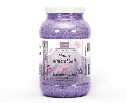 Honey Mineral Salt 1 Jar Lavender Orchid