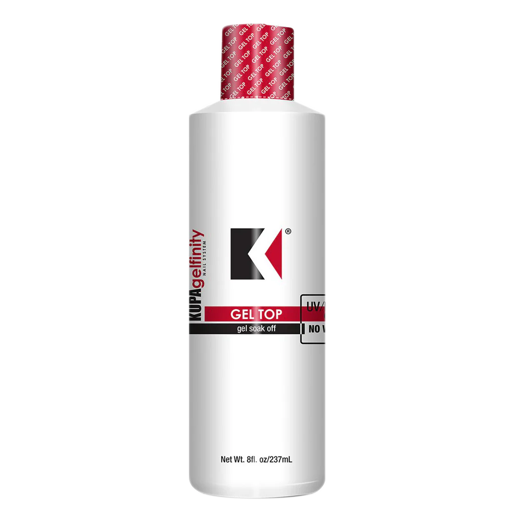 Kupa Gelfinity, Top Coat Gloss No Wipe, 8oz
