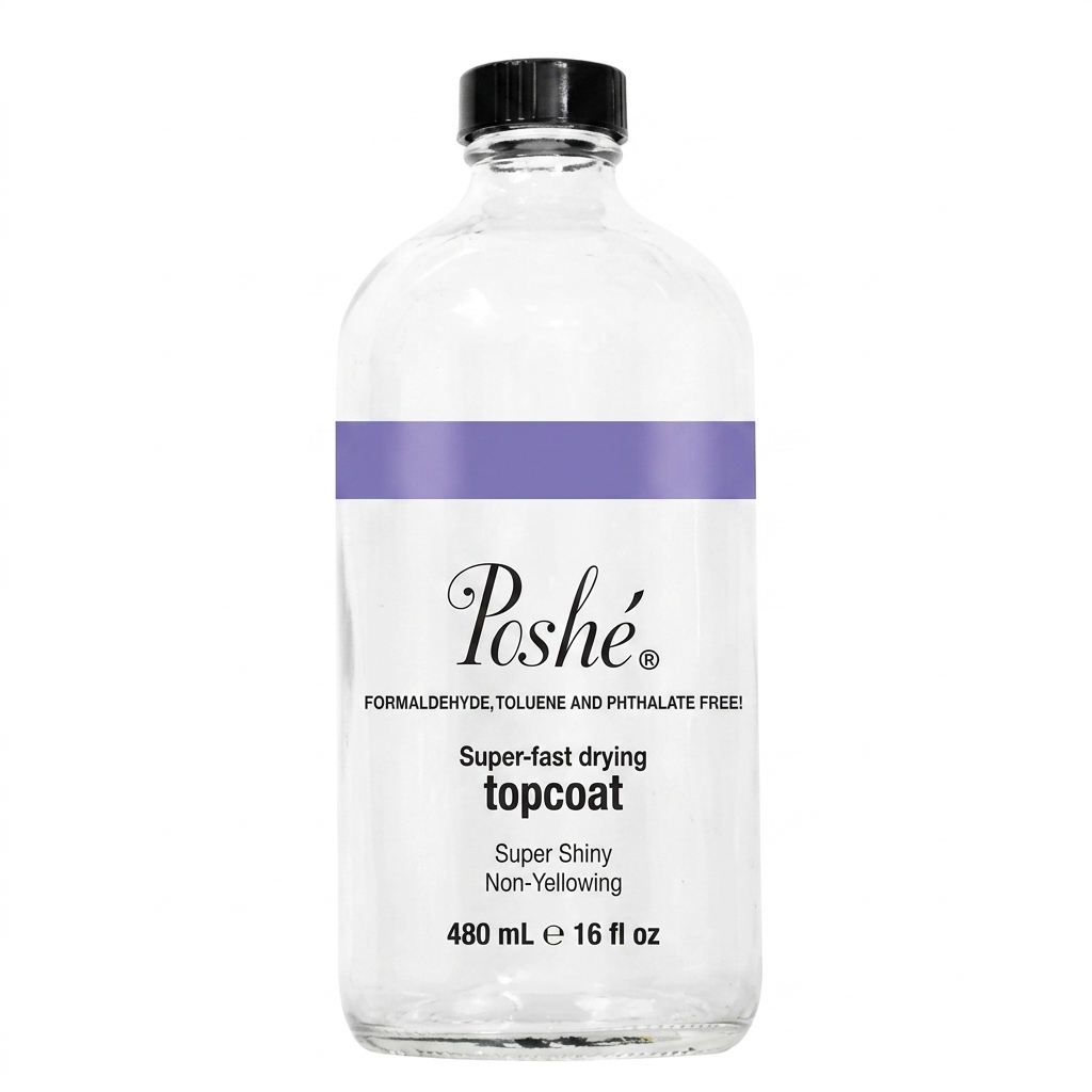 Poshe Super Fast Drying Top Coat 16oz