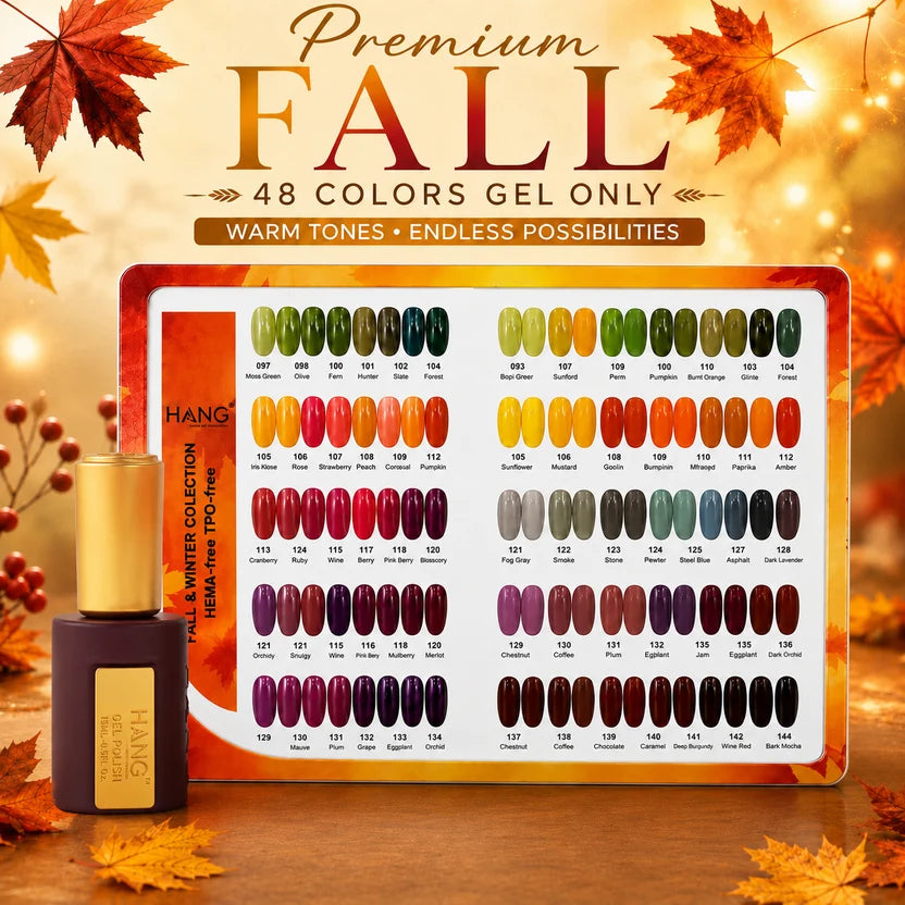 HANG Premium Fall 48 Colors Duo - FREE 1 DISPLAY