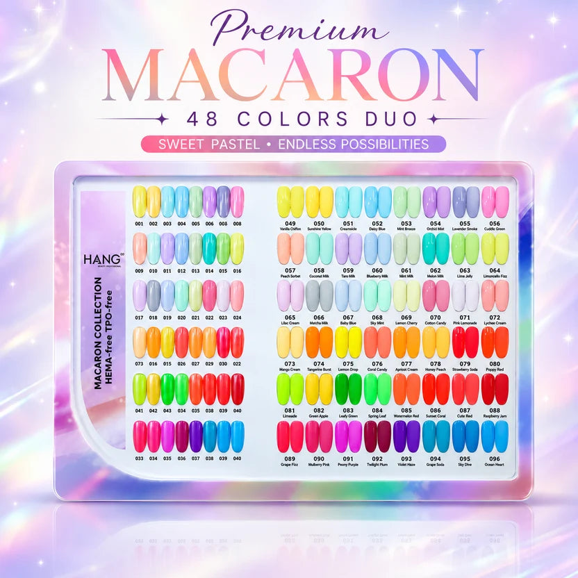 HANG Premium Macaron 48 Colors Duo - FREE 1 DISPLAY