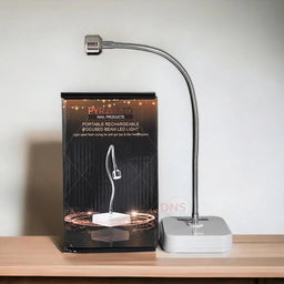 Pyramid Portable Rechargeble Focused Beam LED Light, Mini Lamp