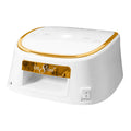 Cre8tion Cordless LED Lamp - White with Gold Rim