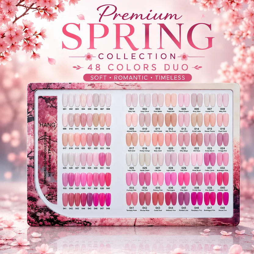 HANG Spring Platinum 48 Colors Duo - FREE 1 DISPLAY