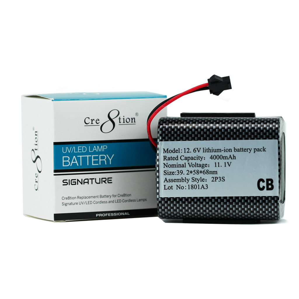 Cre8tion Replacement Battery Signature LED/UV Lamp, 13219