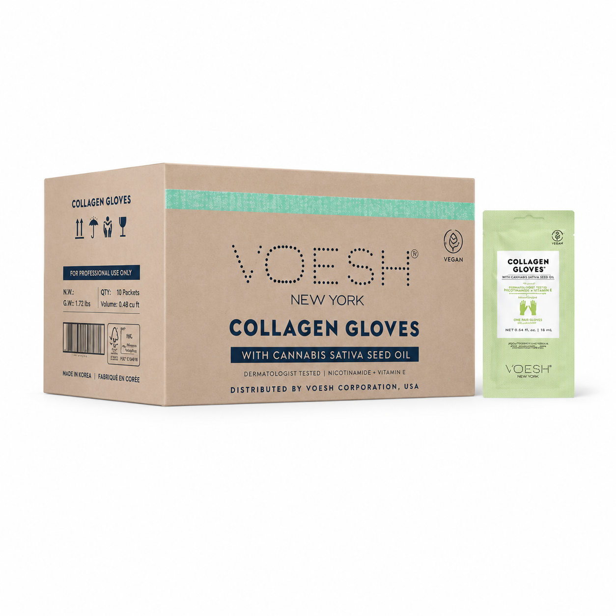 Voesh Collagen Gloves  (100 pairs/box)