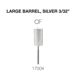 Cre8tion Carbide Silver, Large, Fine CF 3/32