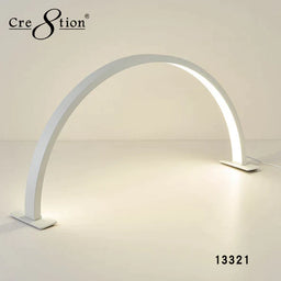 Cre8tion LED Moon Light for Manicure Table, WHITE