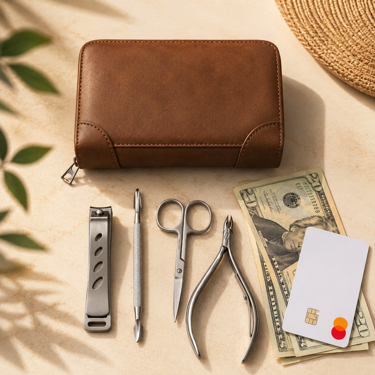 All-in-One Manicure Tool Kit & Wallet